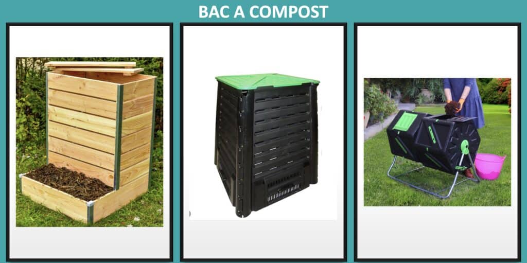composteur jardin bac compost
